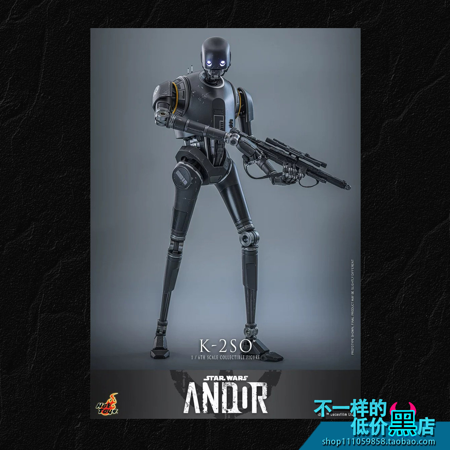 TMS156 HOTTTOYS 1/6  安多 第二季 K-2SO 星球大战可动珍藏人偶