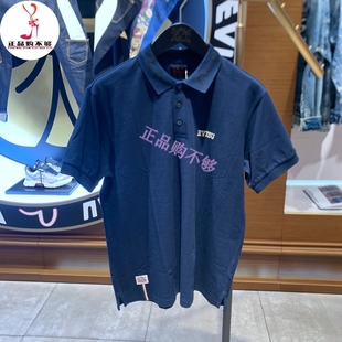 商标刺绣POLO衫 EVISU福神 男士 2025年夏季 2ESHTM5PS7040FFCT 新品