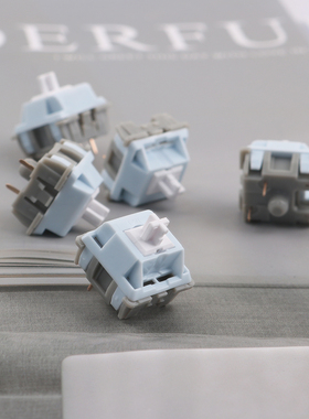 Jarvis JJ轴 静静客制化热插拔触发35 47g静音线性轴机械键盘开关