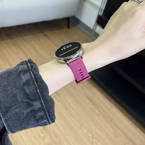 波浪硅胶适用华为gt6表带新款运动GT5pro舒适男女watch5手表腕带