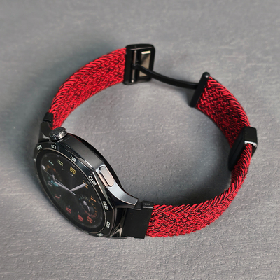 编织尼龙磁吸适用华为GT5pro表带男女GT4/3新款运动watch3/4高级