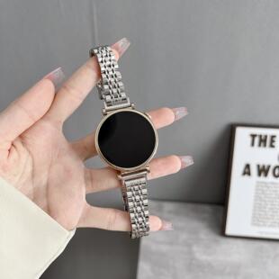 适用华为GT5pro表带GT4不锈钢带GT3蝴蝶扣新款 4金属Magic2 watch3