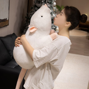 可爱花枝鼠玩偶毛绒玩具仿真大老鼠公仔睡觉抱枕娃娃送男女生礼物