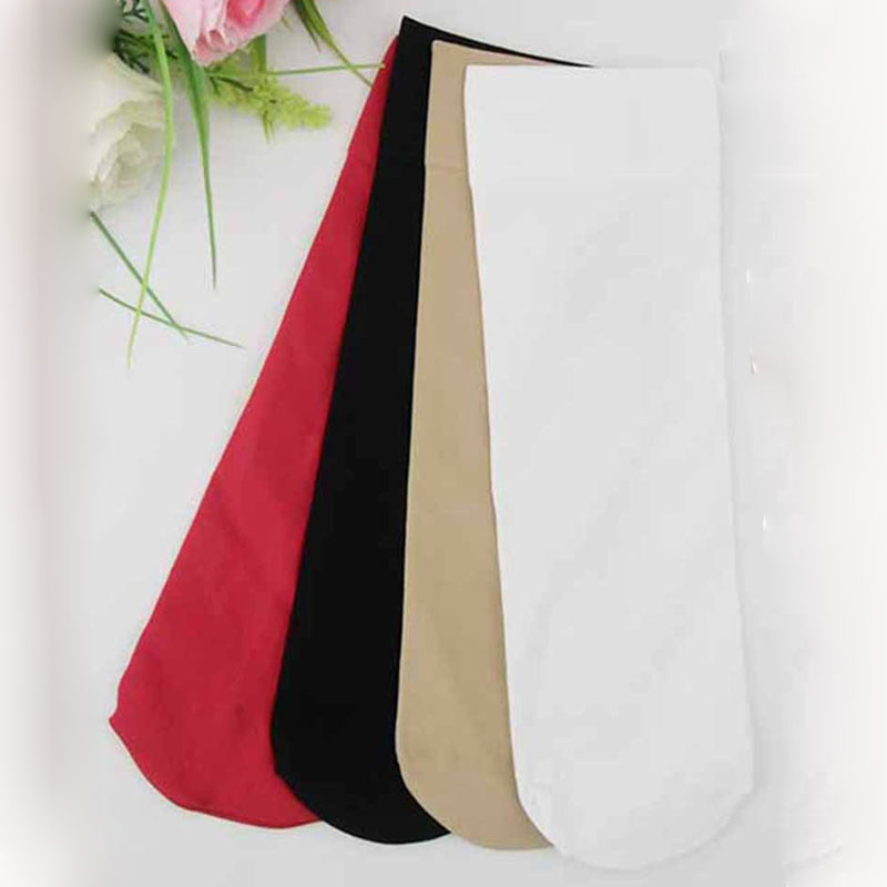 天鹅绒120D厚款男女短袜