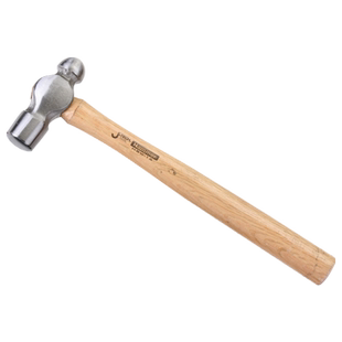 捷科工具敲击锤子木柄圆头锤家装汽修凿钉子钉钉子