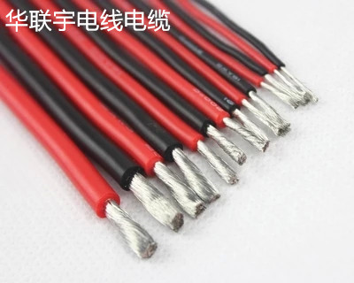 UL3135特软高温硅胶线 14AWG耐高温硅胶线外径3.5MM*400/0.08