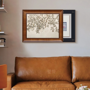 法式中古风电表箱装饰画电源箱总闸开关盒遮挡挂画配电箱遮丑神器