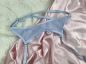 外贸网纱透视简约吊袜带 76㎝ 腰围64