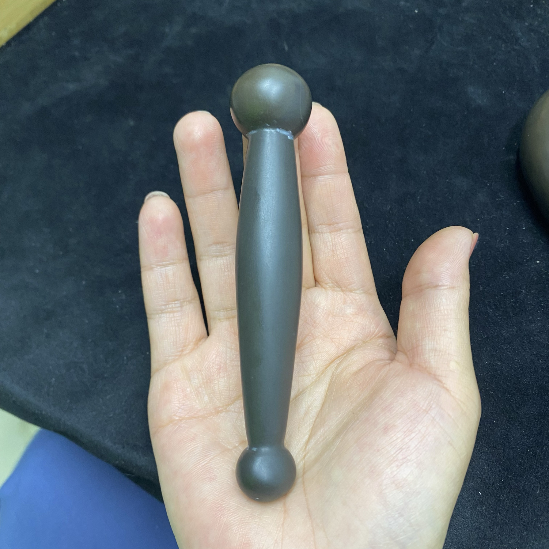 天然砭石正品按摩锥砭锥拔筋棒全身通用点穴按摩器足底足疗仓