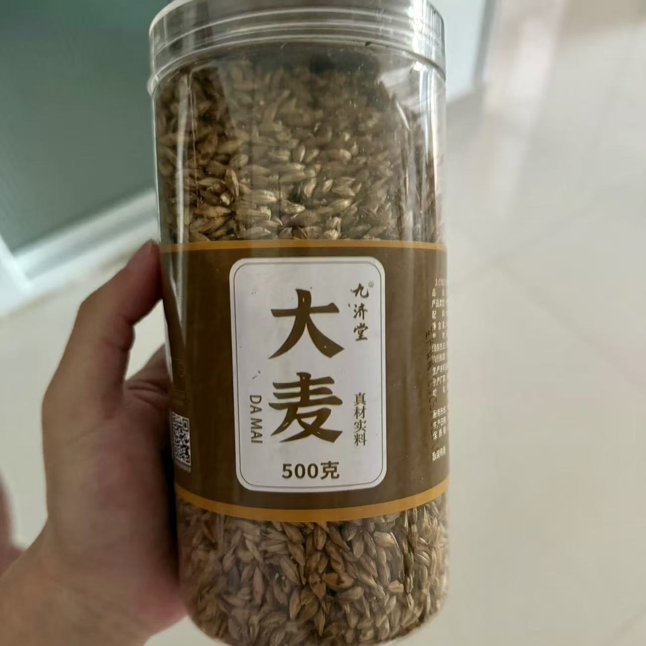 新日期九济堂大麦茶罐装