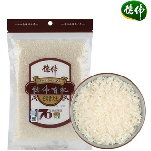德伟有机长粒香大米400g 生态米香粳米儿童有机大米宝宝米粥米