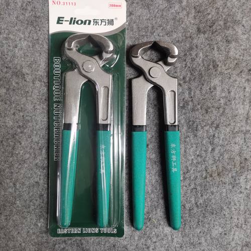 胡桃钳顶切钳修鞋工具田螺钳虎头钳木工拔钉钳起钉器顶嘴钳卡箍钳