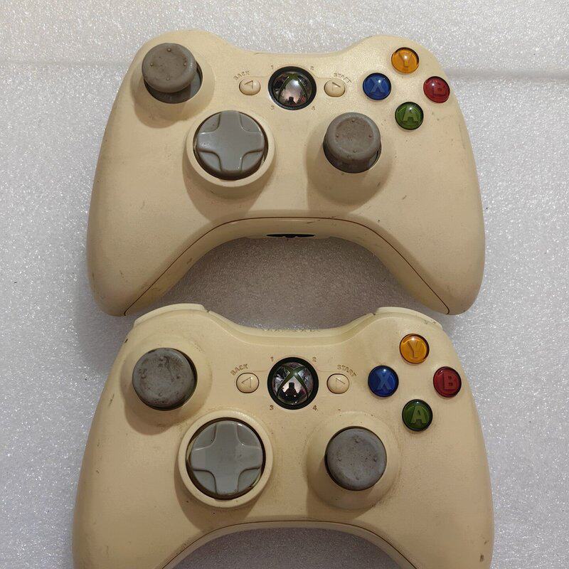 xbox360原装无线手柄！限量版手柄！电池仓有锈，一个--议价商品