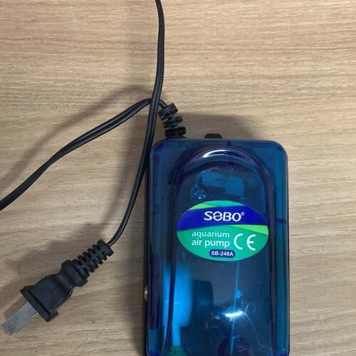 SOBO松宝SB-248A氧气泵，双孔出气，气量可调，声音小--议价商品