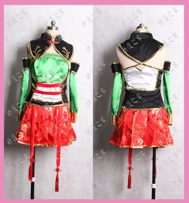 动漫之家cosplay服装  真三国无双7 357 关银屏     新品