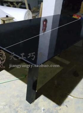 烤漆黑色二合一乒乓球台球办公桌会议桌