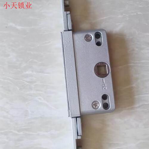 连接传动杆配件铝合金窗户锁盒门窗断桥联动器金钢网纱窗锁合五.
