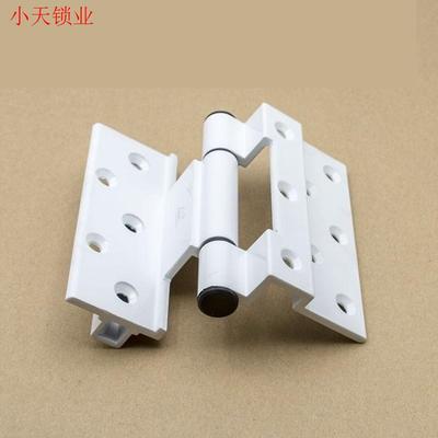 固定平开门塑钢加厚合叶轴承铰链门窗五金合页老式U槽内加重配.