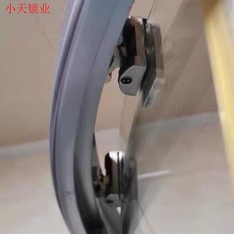 滑轮推拉门浴室圆弧形淋浴房浴室玻璃门移门滚轮滑轮配件轨道吊.
