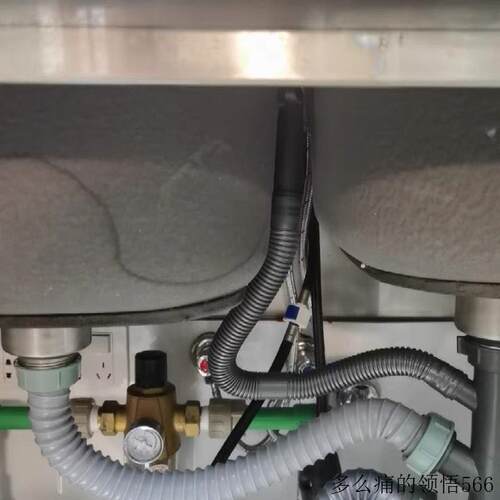 厨房洗菜盆双头延长排水管双水槽下水钢丝管垃圾处理器三通加长.