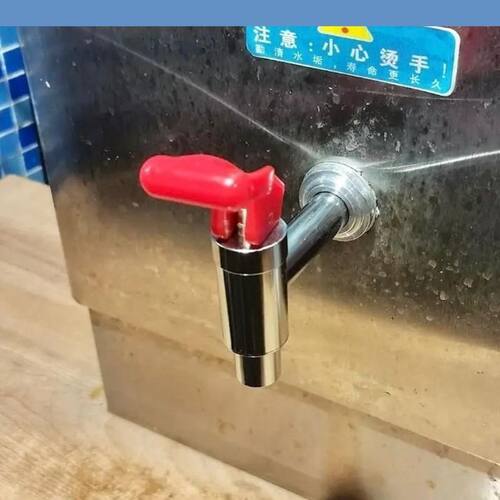 单孔冷热3分商用热水桶4分全铜电热开水器配件耐高温开水机水龙.