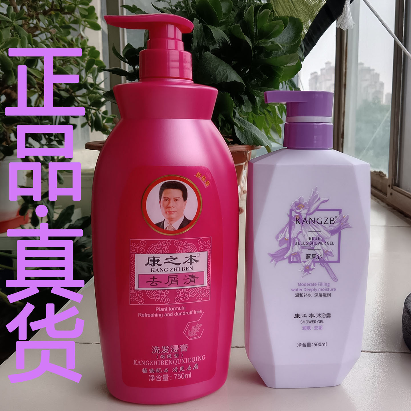 康之本清爽去屑洗发水洗发膏