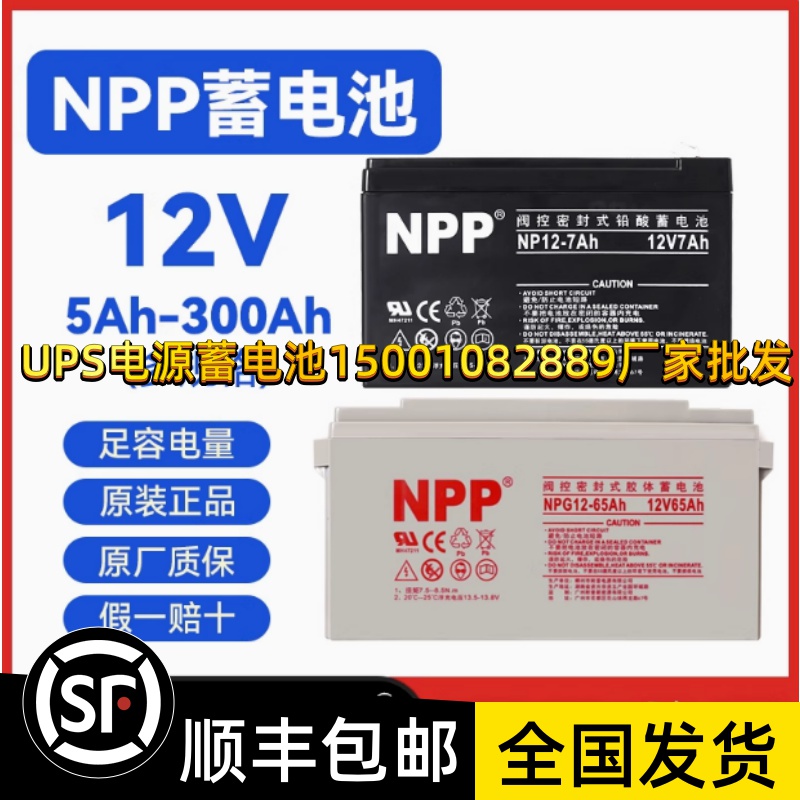 npp耐普蓄电池太阳能UPS电源