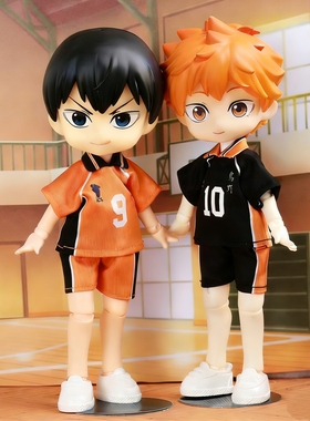 Ob11娃衣排球少年日向翔阳T恤短裤GSCymy影山飞雄素体12分队服