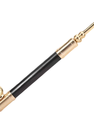 Бесплатная доставка с твердым деревом чистого медного дыма ведра старого стиля сухого дымового стержня Трехразовый ковш