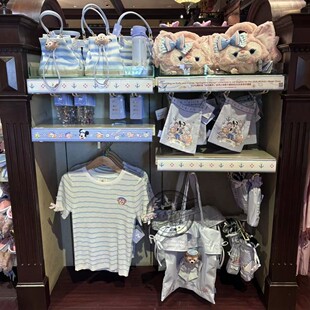 香港迪士尼2026春日周边贝儿雪莉玫达菲单肩包拉绳水桶袋头箍发饰