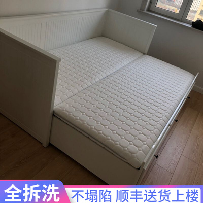 汉尼斯费斯多福勒克沙发床垫80*200CM1.6m折叠椰棕偏硬3d纤维拆洗