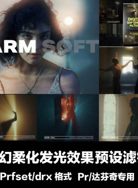 Tropic Colour Digital Softening Filters 数字柔化滤镜PR达芬奇