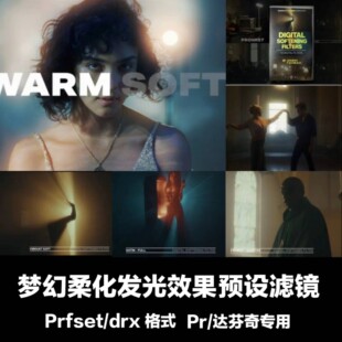 Tropic Colour Digital Softening Filters 数字柔化滤镜PR达芬奇