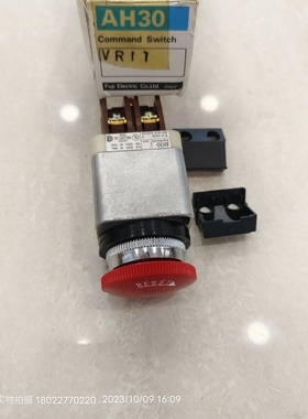 fuji富士红色急停按钮AH30-VR11 AH30-V AHX290/AHX291