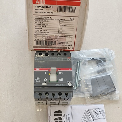 ABB断路器1SDA000474R1 S2N160 R160 3P F FC S2N 3P 160A库存备