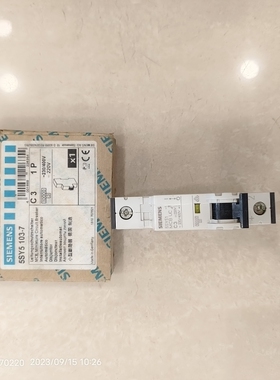 SIEMENS西门子直流断路器5SY5103-7 1P C3A通讯设备 电池电源用