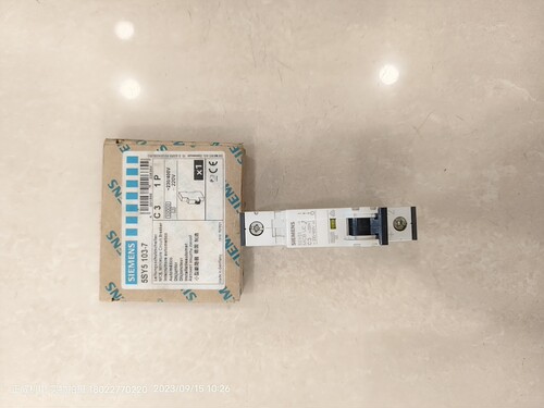 SIEMENS西门子直流断路器5SY5103-7 1P C3A通讯设备 电池电源用