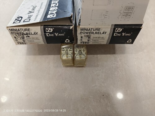 KOREA韩国大洋继电器DYR-MY-4C AC220V 14脚/DYR-MY-2C DC24V 8脚