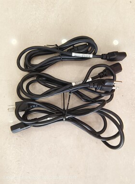 FOXCON富士康美标电源线品字形FM-008 E301899 13A125V+FF-01 13A