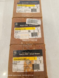 150A Plus通用GE美国产塑壳断路器SEDA36AT0150 Record