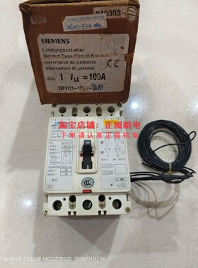 SIEMENS西门子断路器3VF3111-1FS41-0AN1 3P 100A