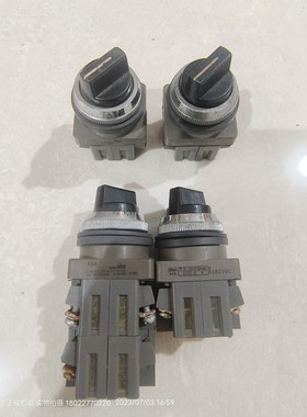 日本和泉长炳三档黑色旋钮开关ASN 触点NONC其他触点可按需求配