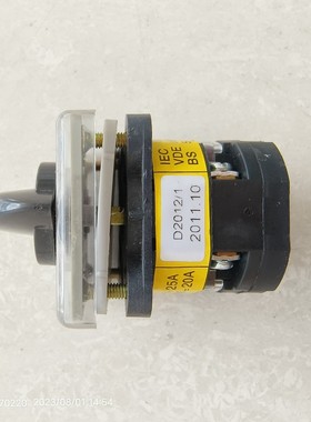 Y.K.INC万能转换开关D2012/1 2011.10备件库存1个