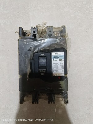 日本富士断路器EA203A 3Pole 200A