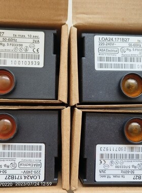 程控器LOA24.171B27 LOA24 220V控制器 燃烧机配件程序控制器库存