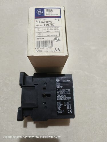 现货全新原装正品美国通用GE接触器CL45A300M6 CL45A300M  230V