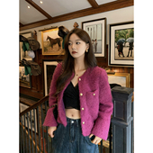 TKIKI 奢牌重工羊毛小香风外套女 法式 精致感经典 显高上衣