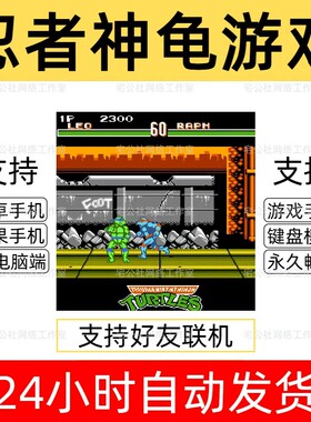 忍着神龟格斗游戏经典怀旧游戏系列合集支持手柄手机电脑版无广告