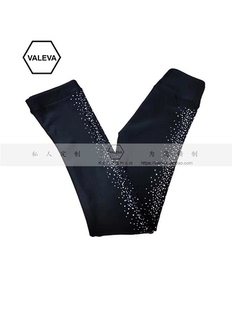 VALEVA花样滑冰训练服儿童成人女滑冰服训练裤子薄厚加绒镶钻定制