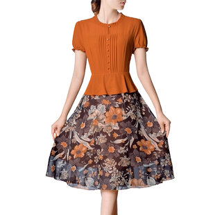 2025夏装新款女职业OL短袖上衣阔脚长裤两件套套装A54